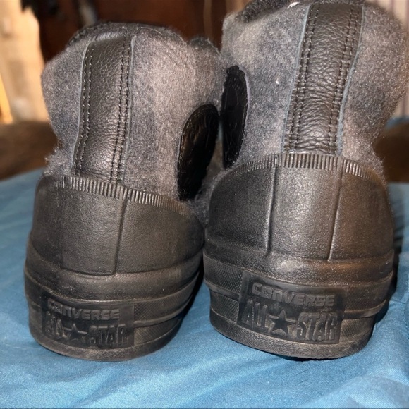 WOOLRICH X CONVERSE CHUCK TAYLOR ALL STAR STREET HIKER BLACK PLAID//MENS SIZE 7 - Picture 5 of 9